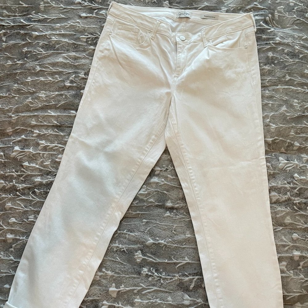 Jessica Simpson Rolled Crop Skinny